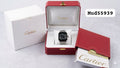 (Z) Luxury Silver Watch/ Black dial