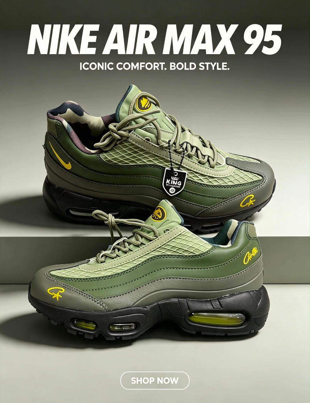 (A) Nike Airmax 95s                     (Many variants)