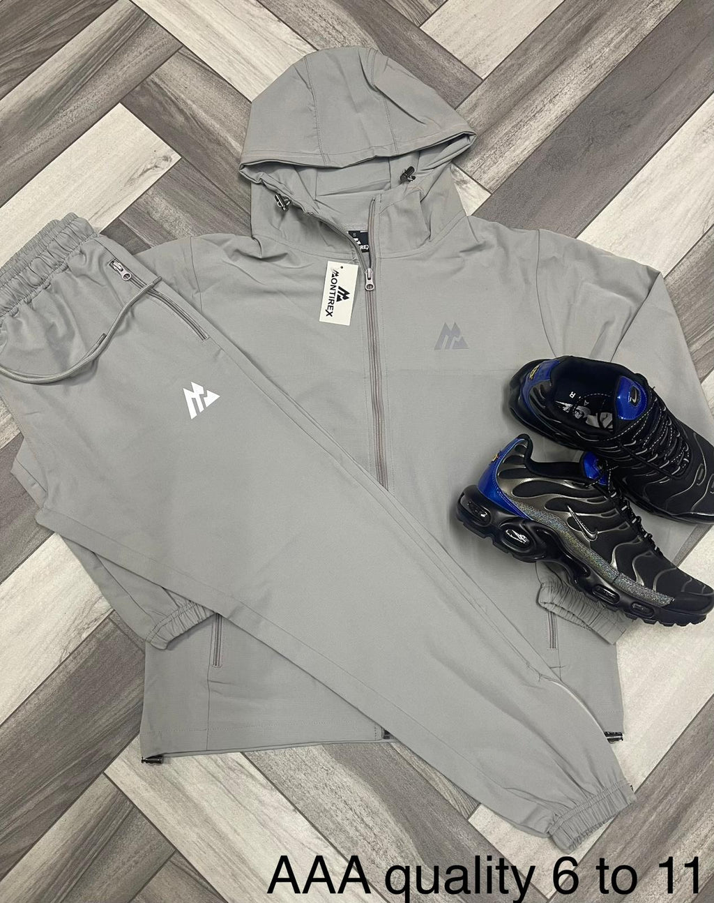(B) Montrex Grey/Black/silver sets