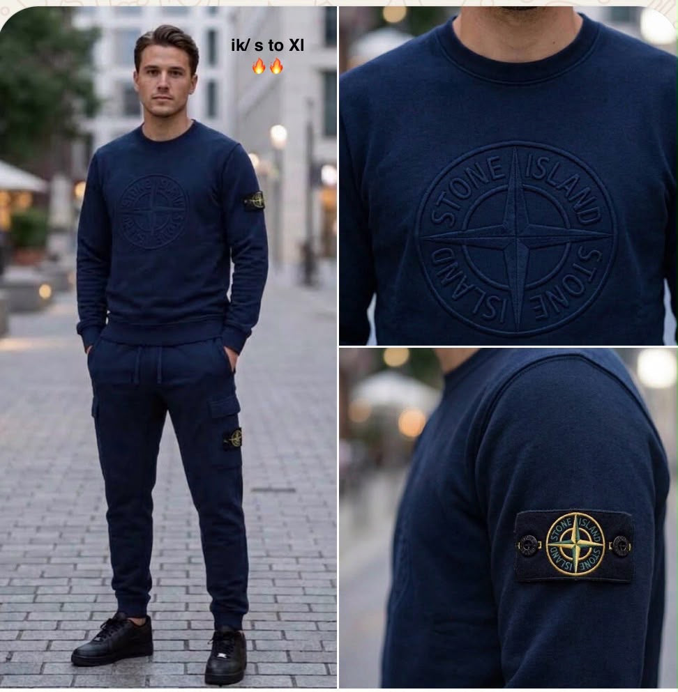 Stone Island Crew Tracksuit sets (3 variants)